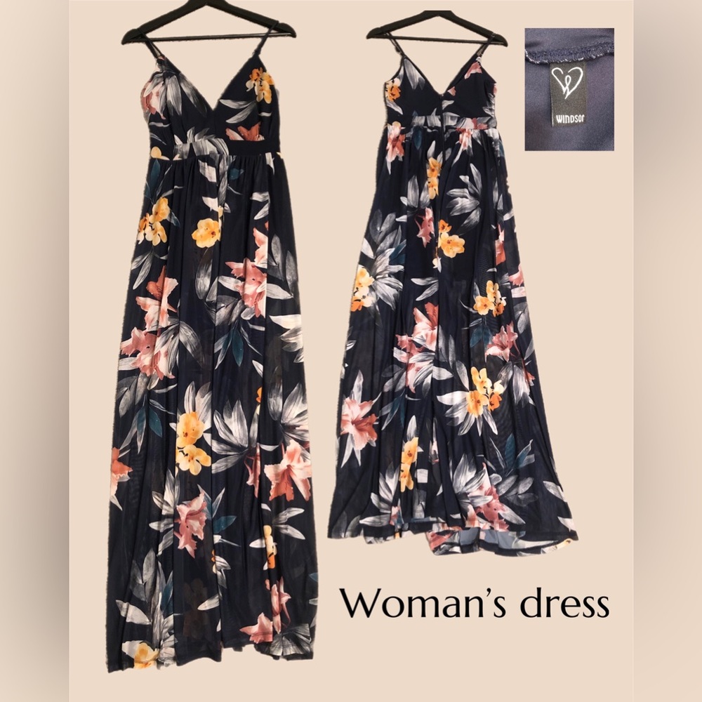 Woman’s Floral Dress